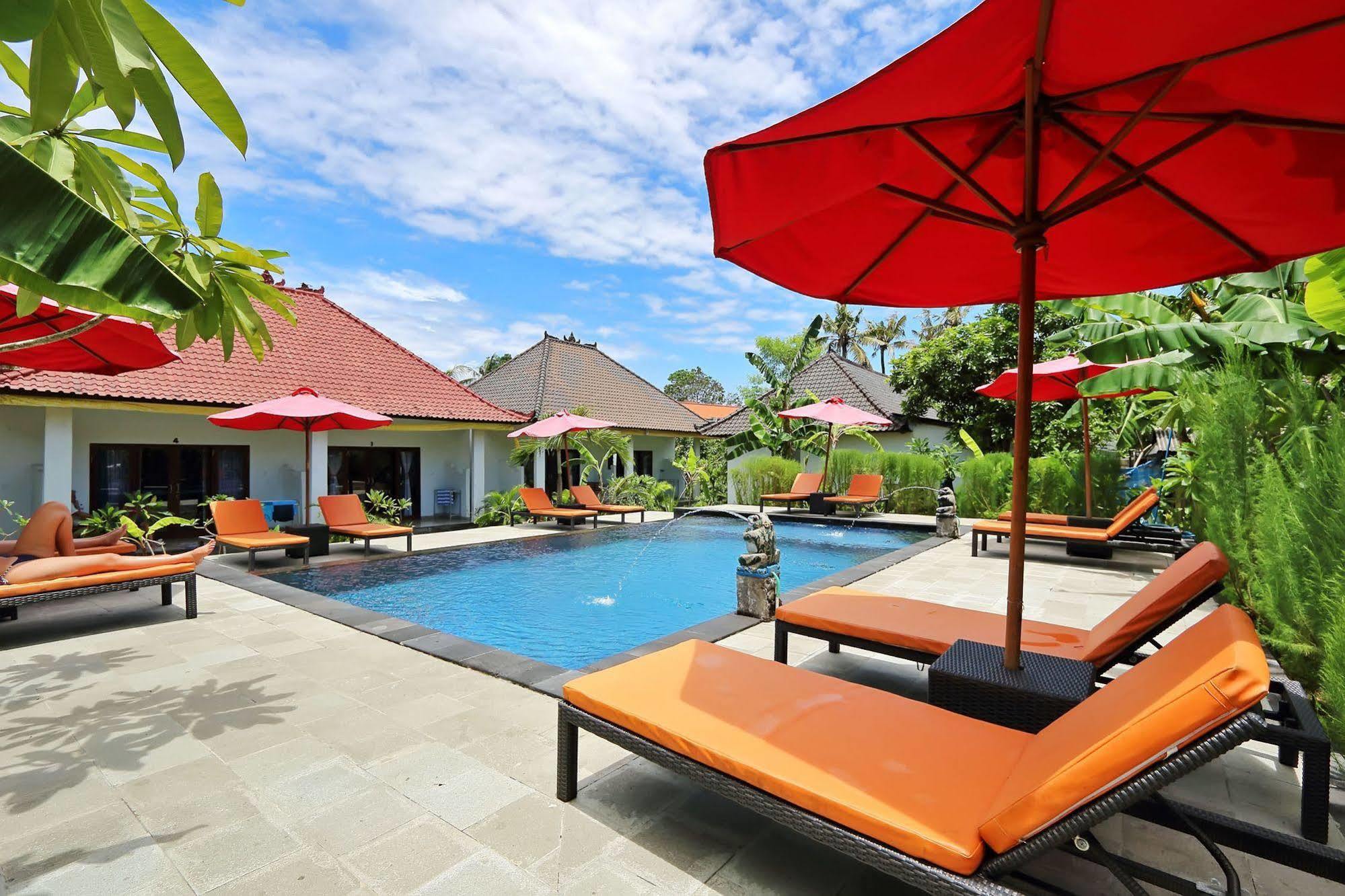 Naradas Mushroom Beach Lembongan Esterno foto